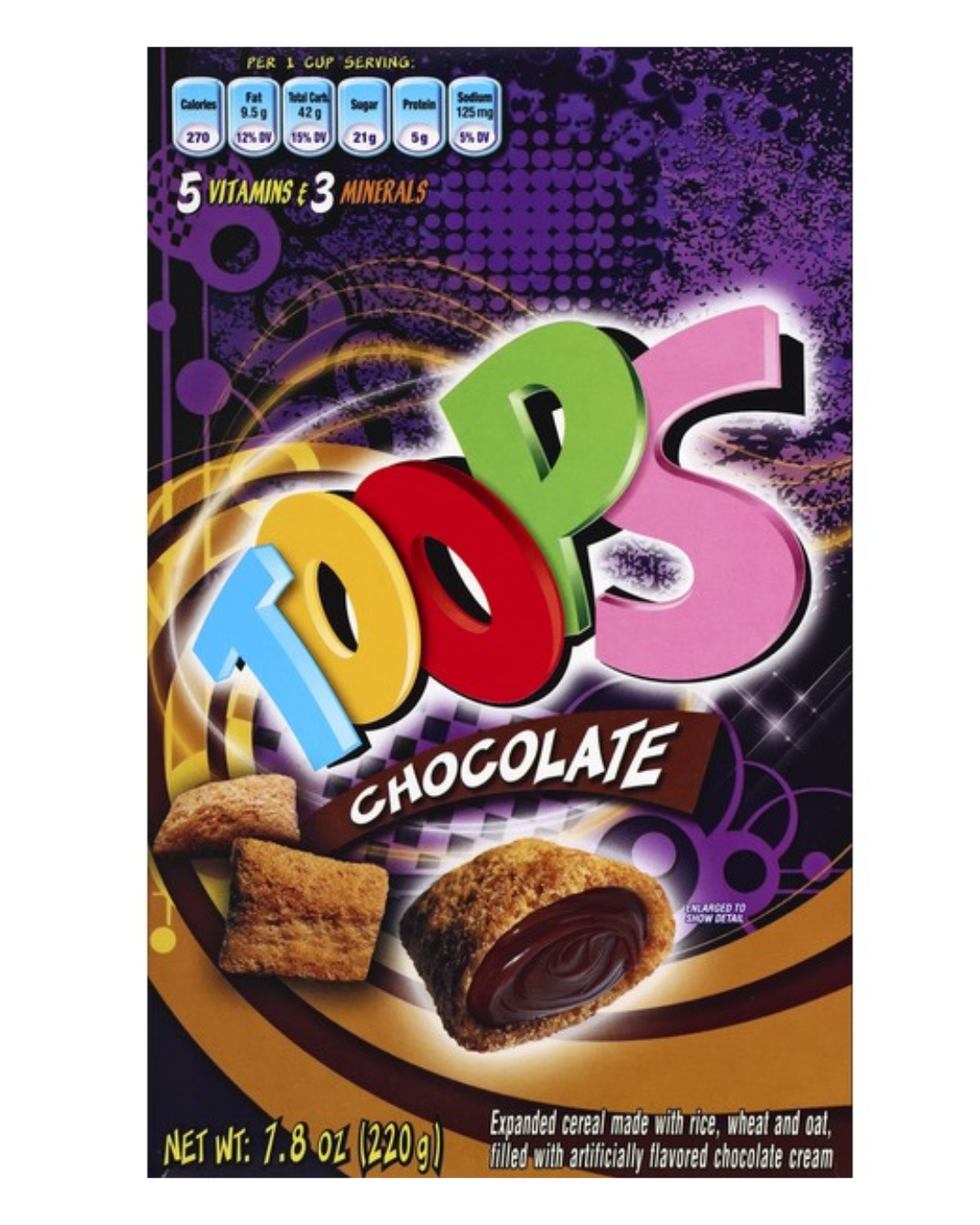 Toops Chocolate 220g.